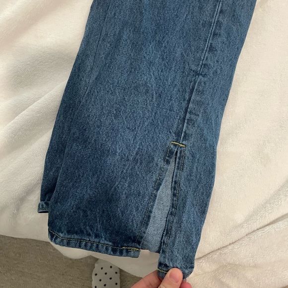 GOOD AMERICAN “Good Boy” High Waist Boyfriend Jeans womens size 4/27 - Picture 7 of 11